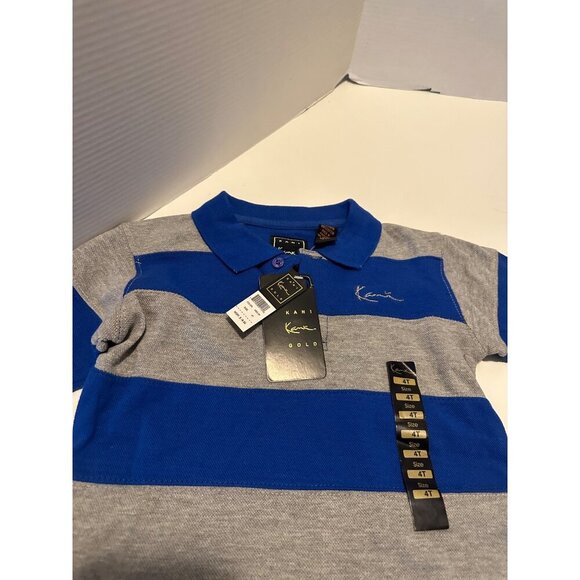 Kani Gold Polo shirt size 4T NWT - Picture 3 of 4